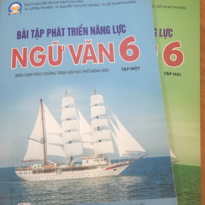 Combo Sách Bài Tập Phát Triển Năng Lực Ngữ Văn 6 Tập 1 + Tập 2 (Biên Soạn Theo Chương Trình Giáo Dục Phổ Thông Mới)
