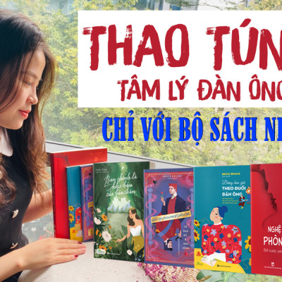 Sách Hay Thao Túng Tâm Lý Đàn Ông - Bí Mật Chỉ Dành Riêng Cho Phụ Nữ Khí Chất Bộ 4 Cuốn
