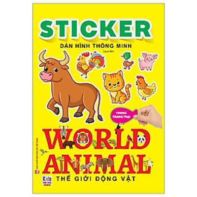 Sticker Dán Hình Thông Minh - Thế Giới Động Vật - Trong Trang Trại