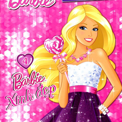 Barbie Xinh Đẹp 4 (Tô Màu Có Hình Dán)