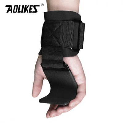 Đai cổ tay nâng tạ AOLIKES A-7643 có móc thép Sport Pressure Wrist Support