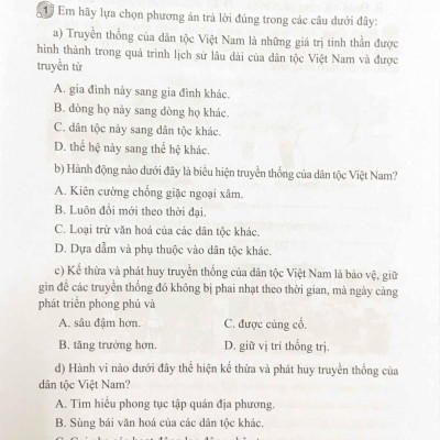Bài Tập Giáo Dục Công Dân 8 (Cánh Diều) (2023)
