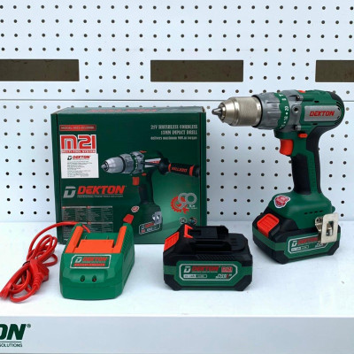MÁY KHOAN DÙNG PIN 21V 13MM DEKTON M21-ID1390BL - HÀNG CHÍNH HÃNG