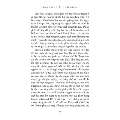 Sách - Văn Học Kinh Điển - Nhà Tài Phiệt Cuối Cùng - F. Scott Fitzgerald - NXB Trẻ