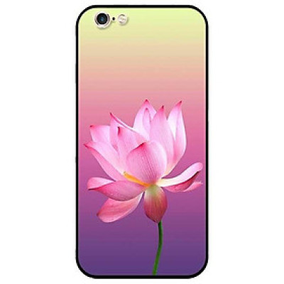 Ốp lưng dành cho Iphone 5 / 5s / 5Se - Iphone 6 / 6s - Iphone 6 Plus / 6s Plus mẫu Sen Nền Tím Vàng