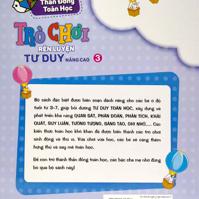 Trò Chơi Rèn Luyện Tư Duy Nâng Cao 3 (5 -7 Tuổi)