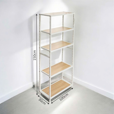 Kệ sắt 5 tầng Enter KG100150-5 100x30x150cm