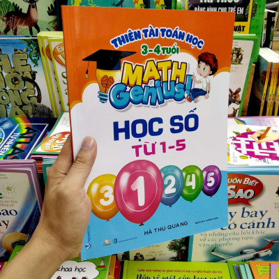 Thiên Tài Toán Học (3 - 4 Tuổi) - Học Số Từ 1-5