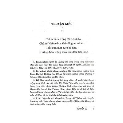 Sách - Truyện Kiều - Bìa Trắng - Trần Trọng Kim & Bùi Kỷ hiệu khảo - Minh Thắng