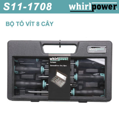 BỘ TÔ VÍT 8 CÂY WHIRLPOWER S11-1708