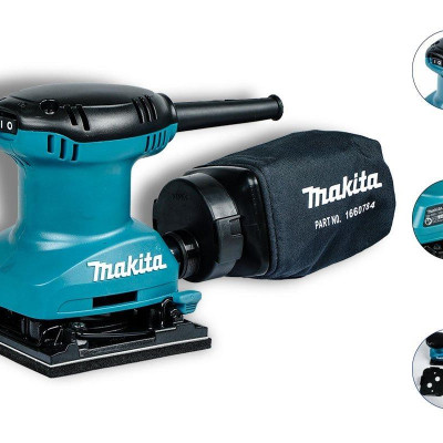 MÁY CHÀ NHÁM RUNG (114 X 102MM) 200W MAKITA BO4557- HÀNG CHÍNH HÃNG