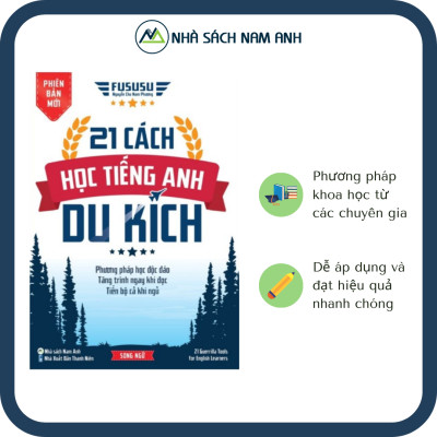 Combo sách Sức Mạnh Momentum và 21 Cách Học Tiếng Anh Du Kích