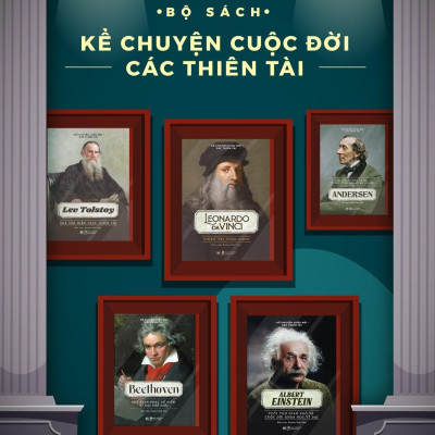 Sách - Albert Einstein - Tuổi Thơ Gian Khó Và Cuộc Dời Khoa Học Vĩ Đại - Kể Chuyện Cuộc Đời Các Thiên Tài - Tân Việt Books