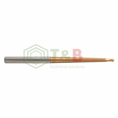 Dao Phay Cầu Cổ Côn R0.3x12 x50L Union Tool Model HTNB2006-120-1,Dao phay ngón gia công sau nhiệt
