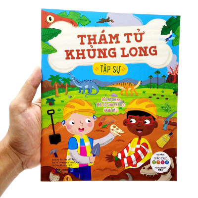 Tủ Sách Giáo Dục Stem:Thám Tử Khủng Long Tập Sự