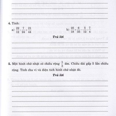 Vở bài tập nâng cao toán 5 - Tập 1 - Chân trời sáng tạo
