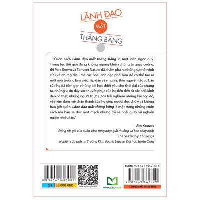 Sách: Lãnh Đạo Mất Thăng Bằng - S.Max Brown & Tanveer Naseer