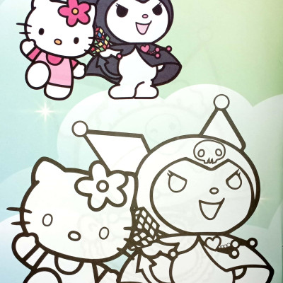Bé Tô Màu - Kuromi Vui Hè Cùng Bạn