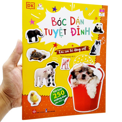 Bóc Dán Tuyệt Đỉnh - Các Em Bé Động Vật (Tái Bản)