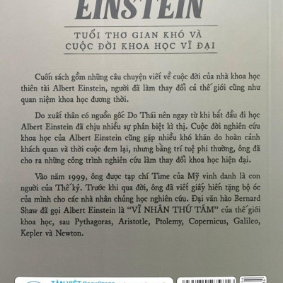Kể Chuyện Cuộc Đời Các Thiên Tài: Albert Einstein - Tuổi Thơ Gian Khó Và Cuộc Đời Khoa Học Vĩ Đại