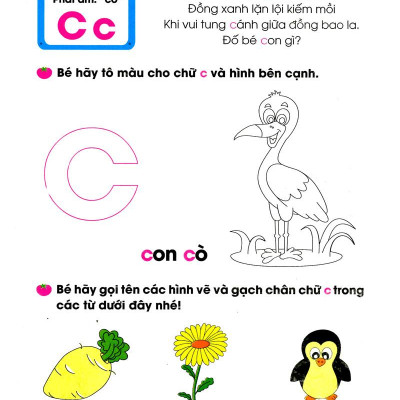 Cùng Em Vào Lớp 1 - Chữ Cái Tập 1