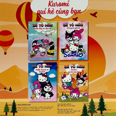 Bé Tô Màu - Kuromi Vui Hè Cùng Bạn