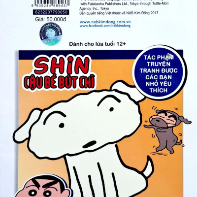 Shin - Cậu Bé Bút Chì - Phiên Bản Hoạt Hình Màu - Tập 50: Kazama Tập Làm Người Lớn (Tái Bản 2023)