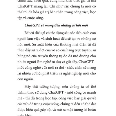 Sách - Thời Đại AI - Làm Thế Nào Để ChatGPT Hiệu Quả