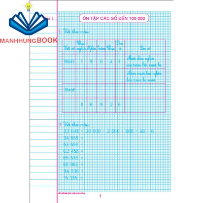 sách - Vở ô li bài tập toán 4 - quyển 1 (biên soạn theo chương trình sgk kết nối tri thức với cuộc sống)