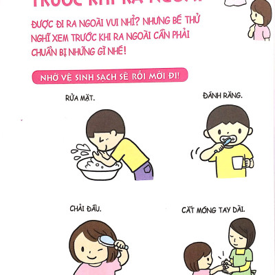 Cẩm Nang Sinh Hoạt Bằng Tranh Cho Bé Tập 3: Kĩ Năng Đi Ra Ngoài