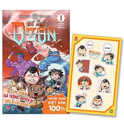 Bí Ẩn Ozon - Tập 1: Vùng Đất Thánh - Tặng Kèm Obi + Bảng Sticker