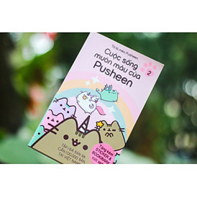 Truyện tranh Cuộc sống muôn màu của Pusheen - Tớ Là Mèo Pusheen (Chang Book)