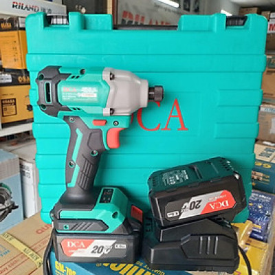 MÁY SIẾT VÍT KHÔNG CHỔI THAN DÙNG PIN 20V MAX/4AH*2 DCA ADPL03-14EM - HÀNG CHÍNH HÃNG