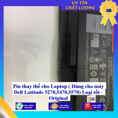 Pin cho Laptop Dell Latitude 5270 5470 5570 - Hàng Nhập Khẩu New Seal