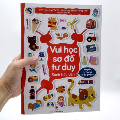Vui Học Sơ Đồ Tư Duy: Sách Bóc Dán - Luyện Trí Nhớ Siêu Phàm