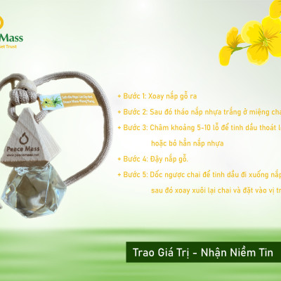 Tinh Dầu Tự Nhiên Peace Mass Ngọc Lan Tây 8ml