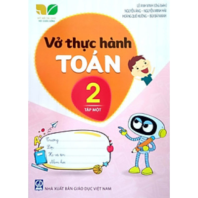 Sách - Vở thực hành Toán 2 tập 1 - Kết Nối Tri Thức Với Cuộc Sống
