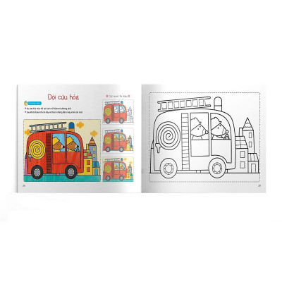 Sách - Bé Tập Tô Màu - Tập 4 - Dành Cho Trẻ 3-6 Tuổi - Đông A