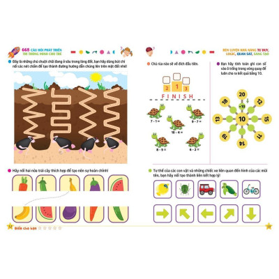 Sách - Phát Triển Trí Tuệ IO - 668 Câu Hỏi Phát Triển Trí Thông Minh Cho Trẻ - Tập 2 - Việt Thư