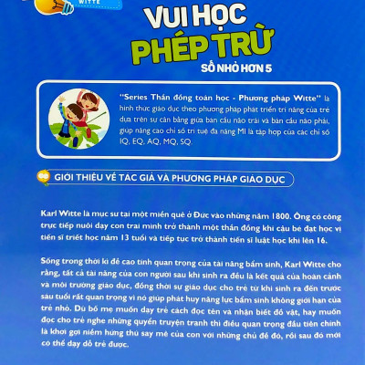 Tủ Sách Tư Duy Toán Học HQ - Vui Học Phép Trừ (Số Nhỏ Hơn 5)