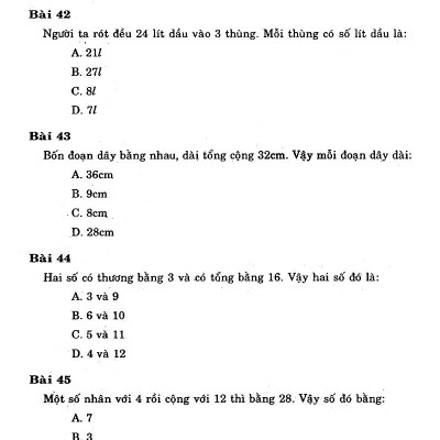 Tuyển Chọn Các Bài Tập Trắc Nghiệm Toán 3 (Tái Bản 2018)