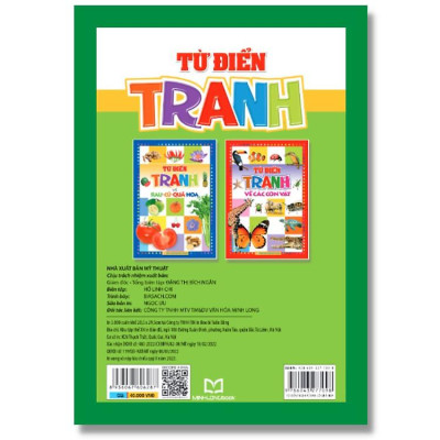 Từ Điển Tranh Về Các Con Vật/ Rau- Củ-Quả-Hoa