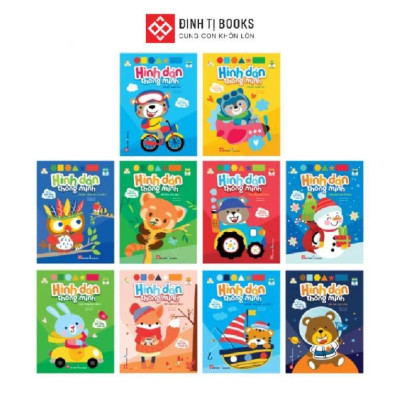 Sách - Hình Dán Thông Minh - Đinh Tị Books