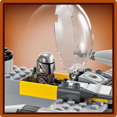 Đồ Chơi Lắp Ráp Tàu Chiến N-1 Của Mando Và Grogu LEGO STAR WARS 75410 (92 chi tiết)