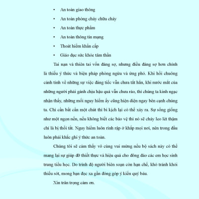 Kỹ Năng An Toàn Cho Học Sinh, Quyển 1 - Vietnambook