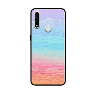 Ốp Lưng in cho Oppo A31 Mẫu NỀN ĐÁ HOA 11 - Hàng Chính Hãng