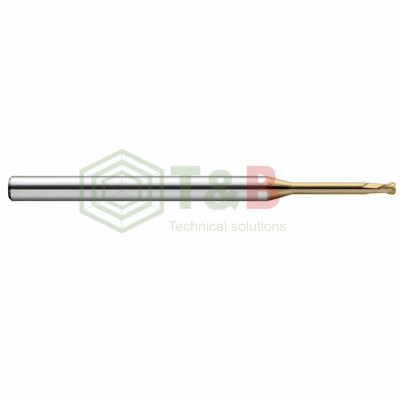 Dao Phay Bo Góc R 2 Me Cổ Dài D3 x R0.5x12x55L Union Tools Model HLRS2030-05-120,Dao phay ngón gia công sau nhiệt