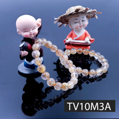 Vòng thạch anh tóc vàng by Anqlo Lusso 10mm-3A