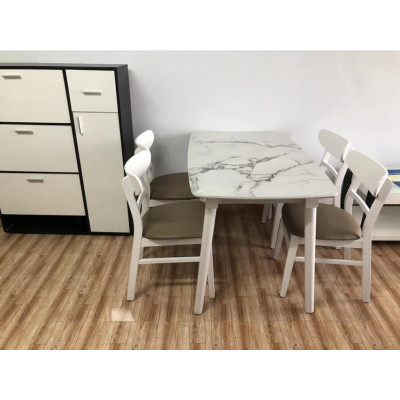 Bộ bàn ăn 4 ghế , 6 ghế mango kiểu mới, sang trọng giá rẻ tại xưởng