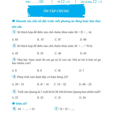 Sách - 50 Đề Tăng Điểm Nhanh Toán Lớp 2